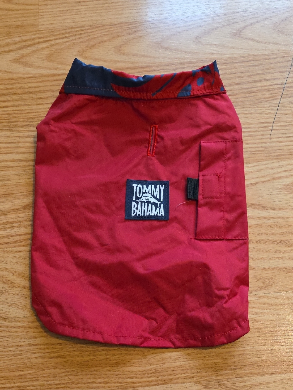 Tommy Bahama Red/Navy Reversable Pet Jacket